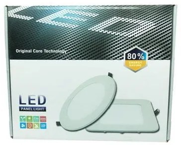 LED φωτιστικό οροφής λευκό φως 25W 220V - LED PANEL LIGHT SQUARE WHITE