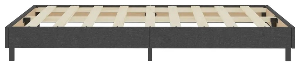 vidaXL Πλαίσιο Κρεβατιού Boxspring Γκρι 120 x 200 εκ. Υφασμάτινο