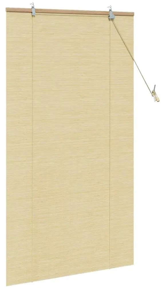 vidaXL Ρολά και Σκίες Παραθύρων Φυσικό 80 x 160 cm Μπαμπού