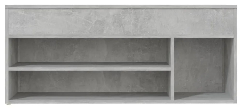 Παπουτσοθήκη Γκρι Σκυρ. 105 x 30 x 45 εκ. από Επεξ. Ξύλο 808760