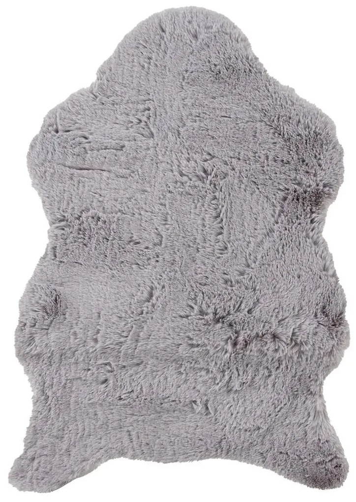 Πατάκι Γούνινο (60x90) Royal Carpet Bunny Shape Rabbit Grey