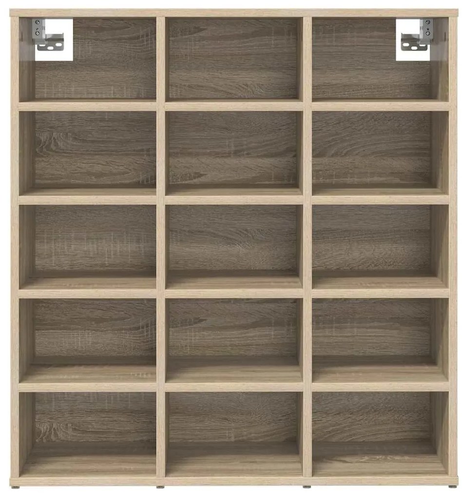 vidaXL Παπουτσοθήκη με ράφι Sonoma Δρυς 77.5 x 30 x 83.5 εκ.