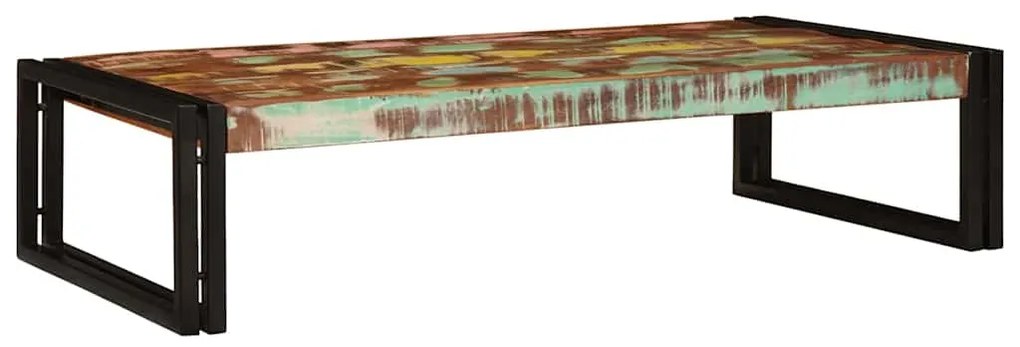vidaXL Ράφι μπάνιου 100 x 50 x 23 εκ. Μασίφ ξύλο μάνγκο και σίδερο