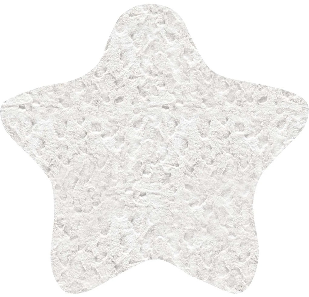Παιδικό Χαλί GLACIAL WHITE STAR 160 x 160 εκ.