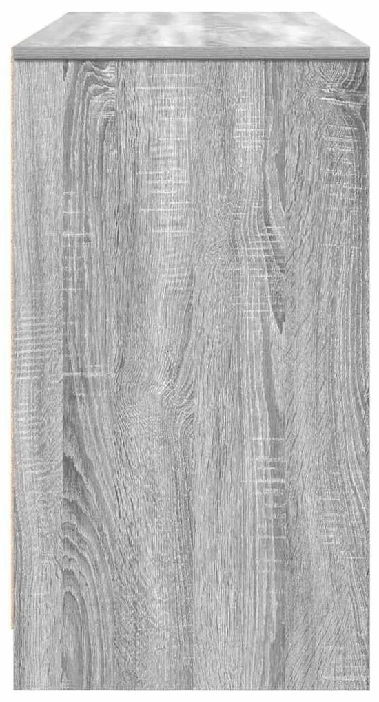 Γραφείο Γκρι Sonoma 120x42x76 εκ. από Επεξεργασμένο Ξύλο - Γκρι