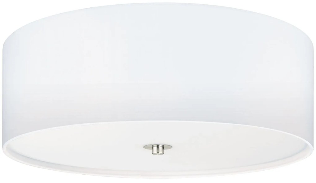 Φωτιστικό Οροφής Pasteri 94918 White Eglo Metal, Fabric