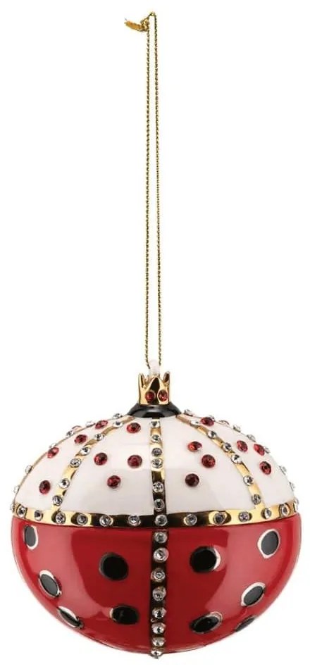 Χριστουγεννιάτικο Στολίδι Re Coccinello Christmas MJ16 8 8,5x6x8,5cm Multi Alessi