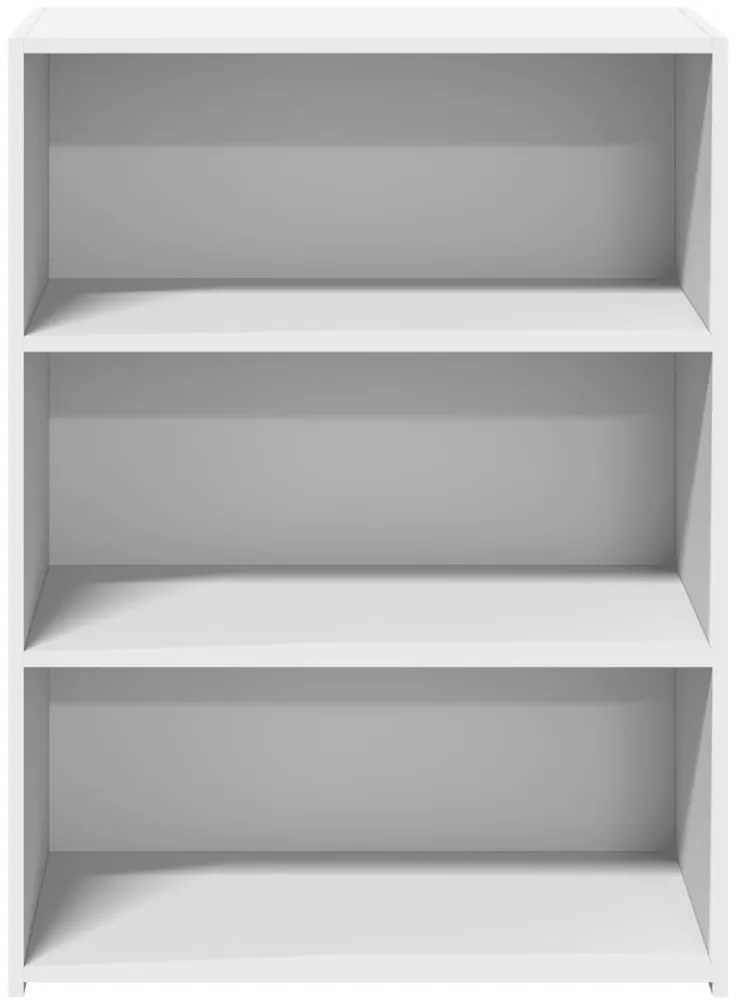 vidaXL Συρταριέρα Λευκή 70x41x93 εκ. από Επεξεργασμένο Ξύλο