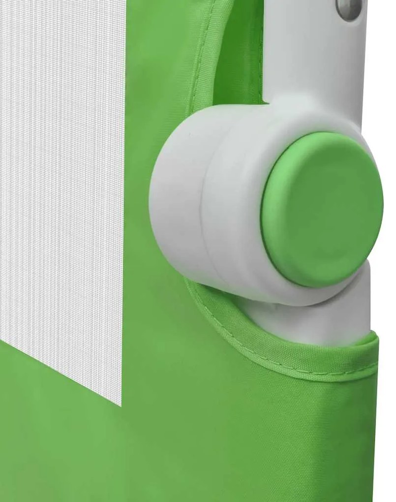 vidaXL Μπάρα Κρεβατιού Προστατευτική 2 τεμ. Πράσινη 150x42 εκ.