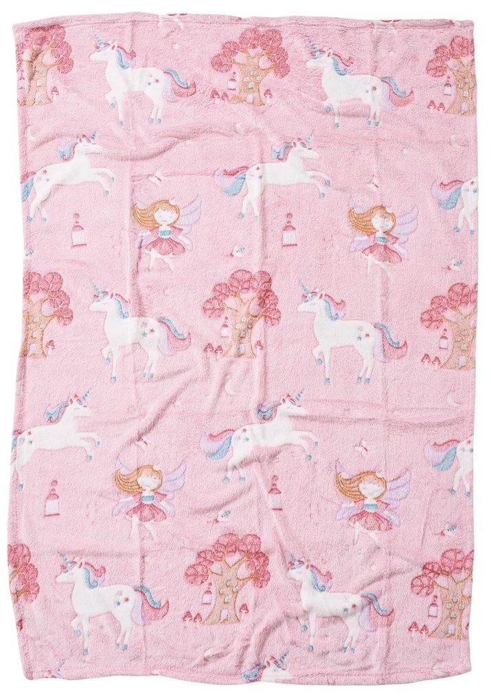 DAS BABY ΚΟΥΒΕΡΤΑ FLEECE 80X110 RELAX 4866 ΛΕΥΚΟ, ΜΠΛΕ, ΡΟΖ