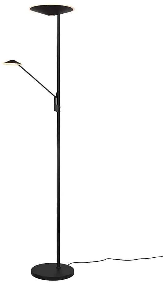 Φωτιστικό Δαπέδου Brantford 425610232 30x180cm Dim Led 3500Lm 30W/650Lm 6,5W Black Trio Lighting