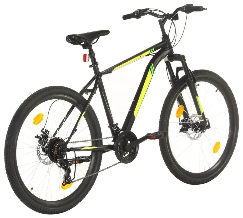 vidaXL Ποδήλατο Mountain 27,5'' Μαύρο με 21 Ταχύτητες 50 εκ.