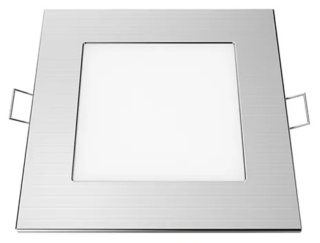 LED SLIM PANEL NM SQUARE REC. 6W 4000K 430Lm 120mm 230V AC Ra80 ACA PLATO640SNM