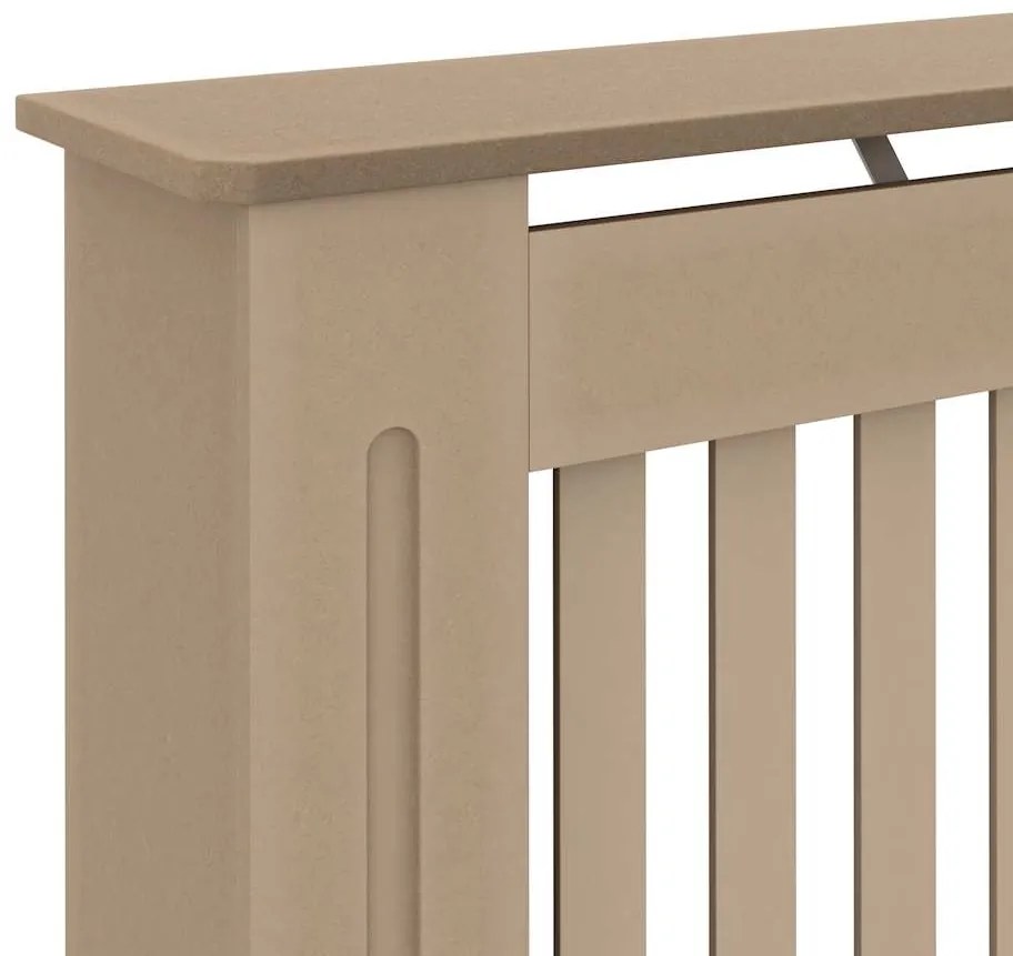 vidaXL Κάλυμμα Καλοριφέρ 152 x 19 x 81,5 εκ. από MDF