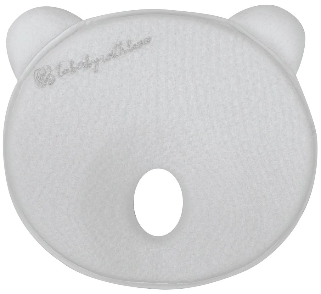 KIKKA BOO ΕΡΓΟΝΟΜΙΚΟ ΜΑΞΙΛΑΡΙ MEMORY FOAM BEAR AIRKNIT GREY 31106010138