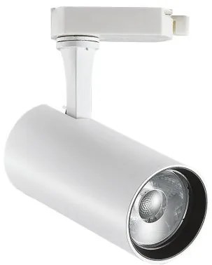 Σποτ Τριφασικής Ράγας Link LED 25W Λευκό 3000K CRI90 Fox 285405 Ideal Lux 285405