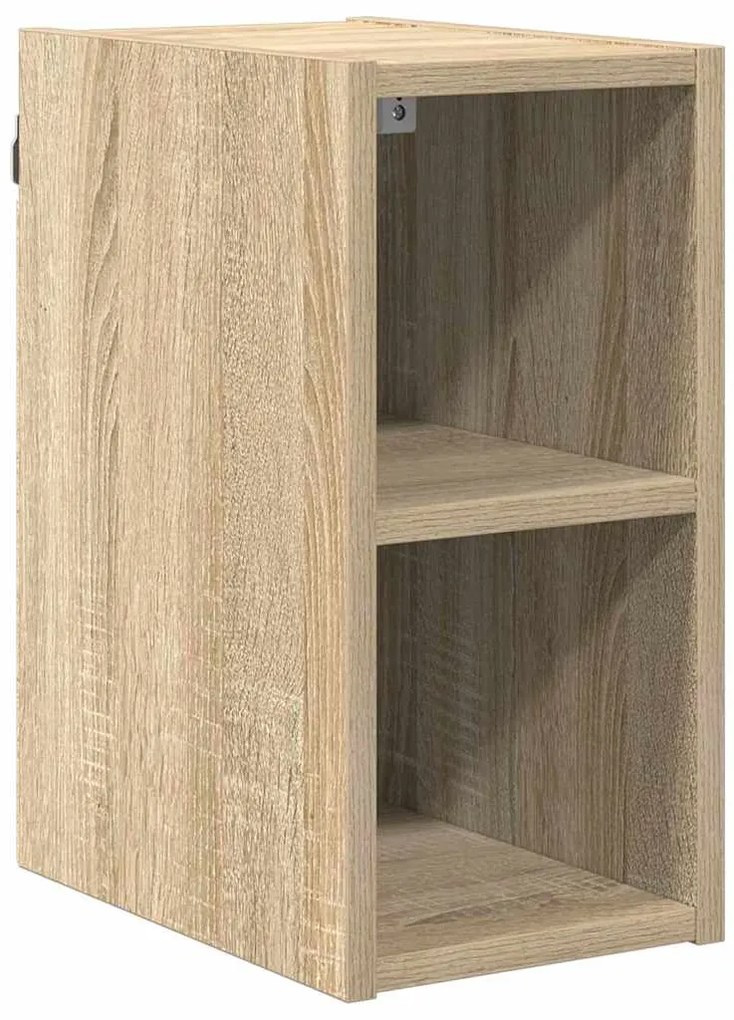 vidaXL Κρεμαστό ντουλάπι με αποθήκευση Δρύς Sonoma 20 x 29,5 x 40 εκ.