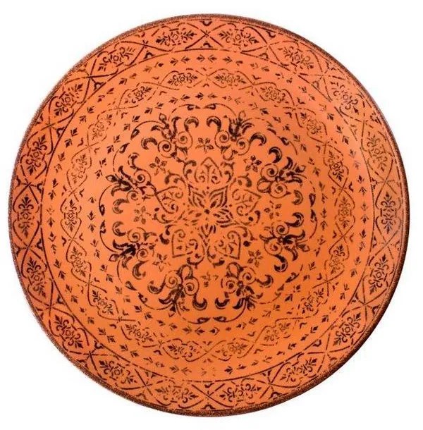 Σερβίτσιο Πιάτων Πορσελάνης Vintage Terracotta – Σετ για 6 άτομα - 20τμχ - Oriana Ferelli
