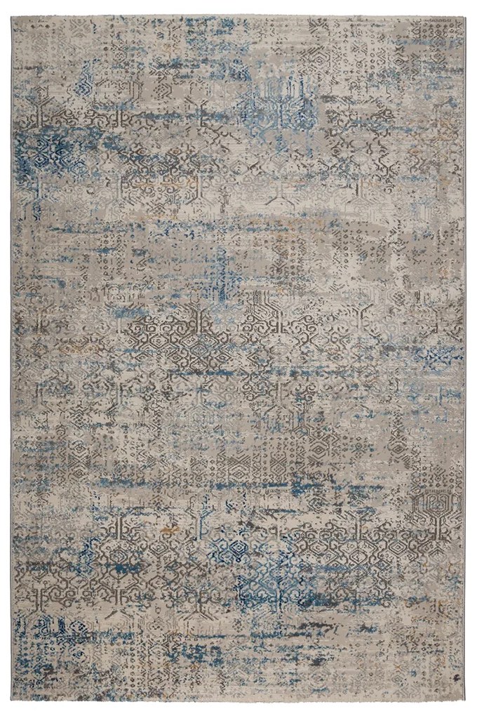 Χαλί (133x190) Βιοκαρπέτ Fanci 182B L Grey L Blue