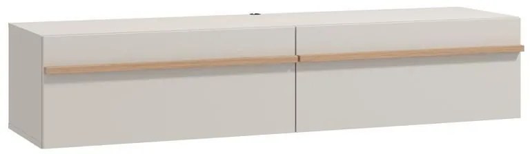 Έπιπλο τηλεόρασης ARLES 154 2K2V Cashmere - Artisan Oak 154x42x32εκ. 154x42x32 εκ.