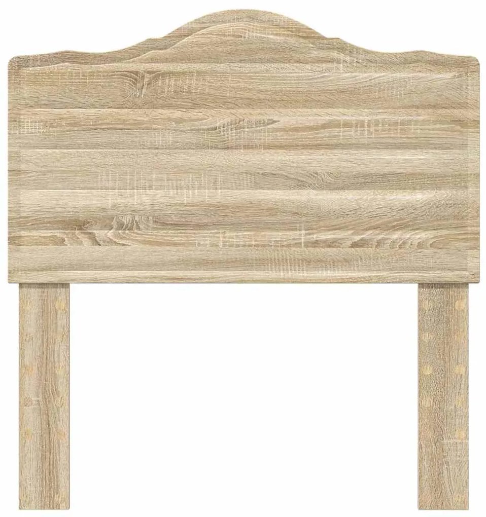 vidaXL Κεφαλάρι με κεφαλάρι Δρύς Sonoma 100 cm Επεξεργασμένο ξύλο