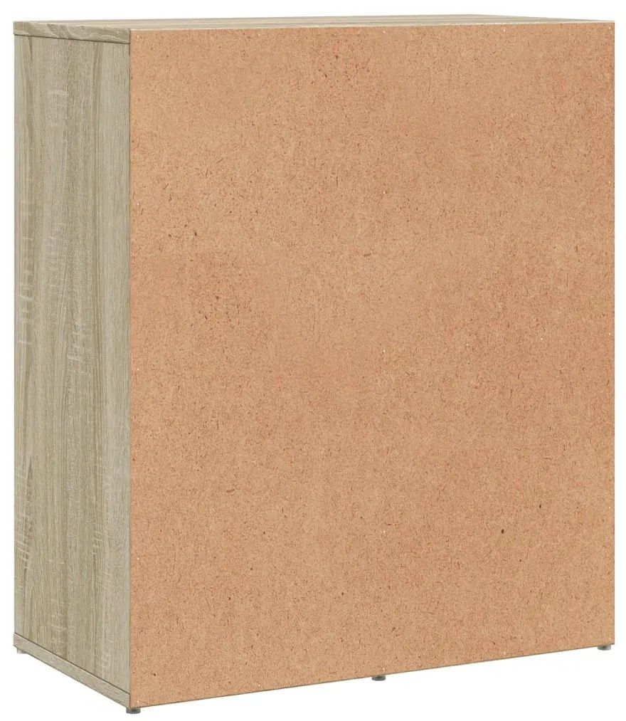 vidaXL Βοηθητικά Ντουλάπια 2 τεμ. Sonoma Δρυς 60x31x70 εκ. Επεξ. Ξύλο