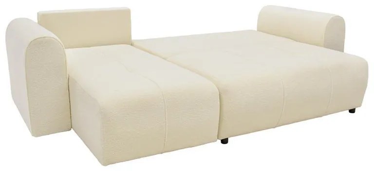 Γωνιακός Καναπές Fiesta Fylliana Λευκό 265x165x95 εκ. 265x165x95 εκ.