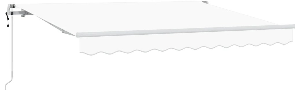 vidaXL Σκηνίτσα Αναδιπλούμενη Λευκό 350 x 200 cm