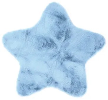 Παιδικό Χαλί Bunny Kids Star Blue 100x100 cm 100 x 100