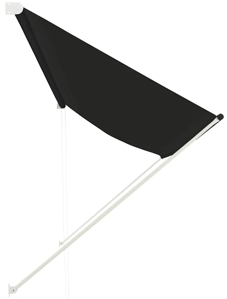 vidaXL Τέντα Συρόμενη Ανθρακί 350 x 150 εκ.