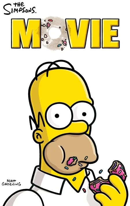 Εικονογράφηση The Simpsons Movie (2007)