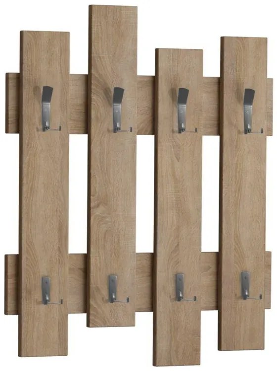 Κρεμάστρα Wave χρώμα φυσικό 64x4x79εκ 64x4x79 εκ.