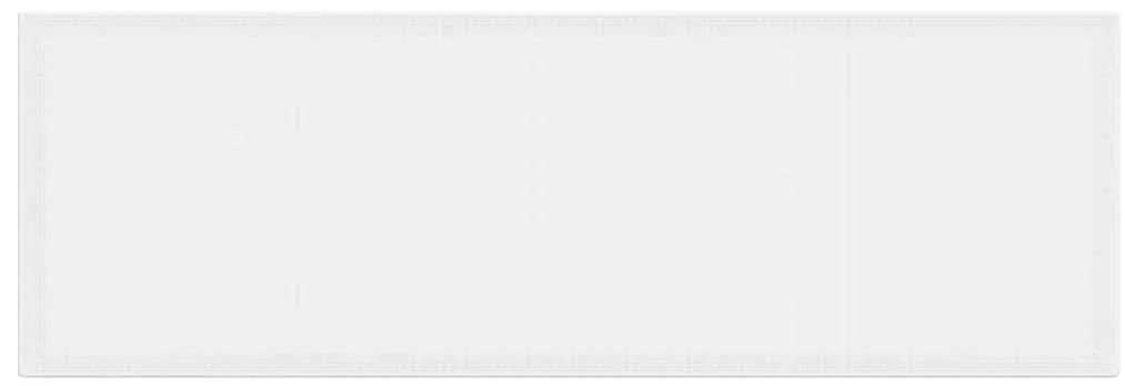 vidaXL Σέτ φαγητού για κήπο 13 pcs Λευκό Συνθετικό ράτταν και Μέταλλο