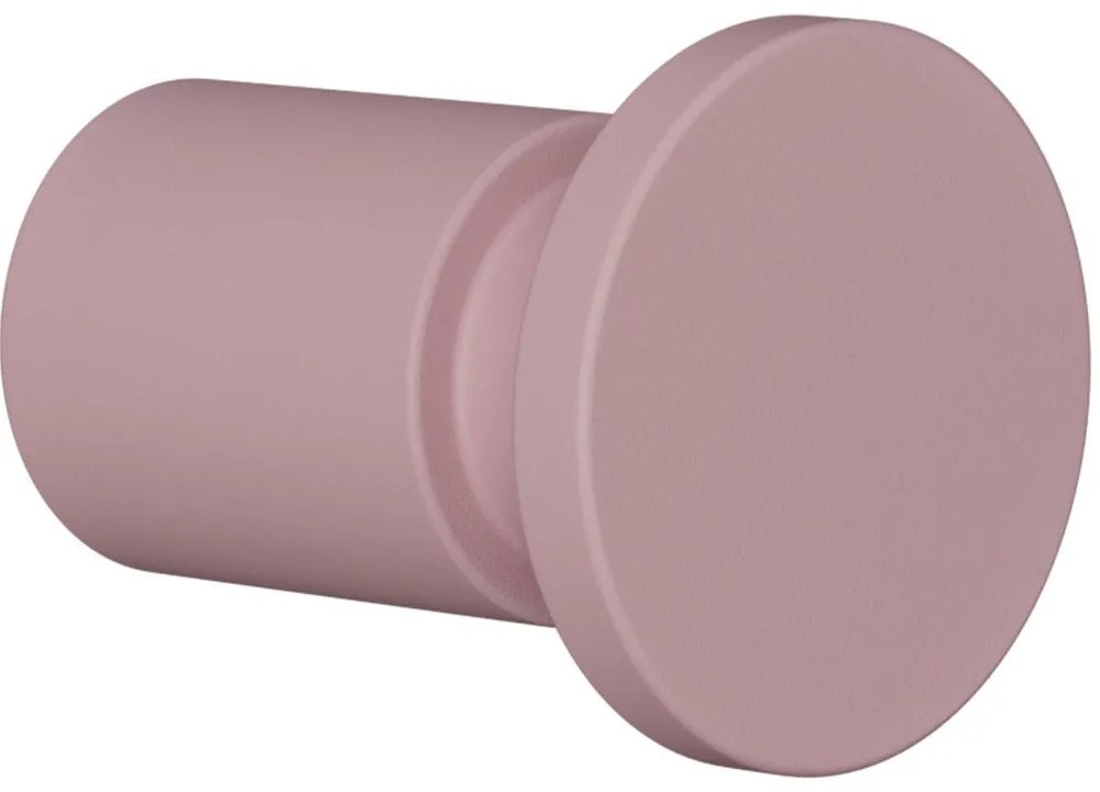 Άγκιστρο Μπάνιου Μονό 10-303 Φ2,2x5cm Matt Pink Pam&amp;Co Brass