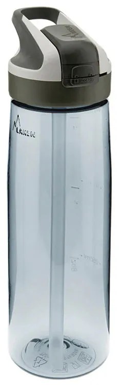 Παγούρι 750ml Με Καλαμάκι Laken Grey