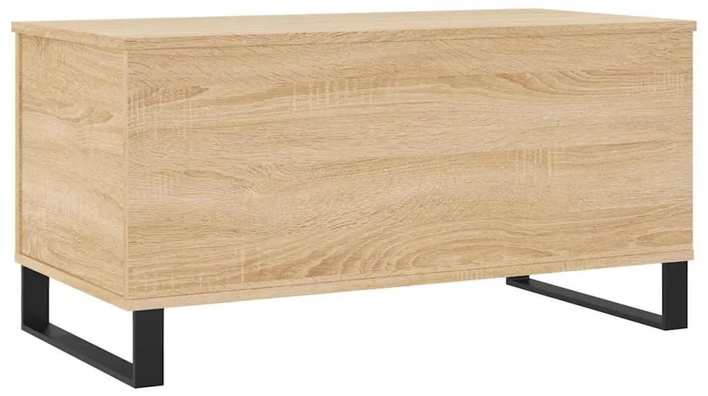 vidaXL Τραπεζάκι Σαλονιού Sonoma Δρυς 90x44,5x45εκ. Επεξεργασμένο Ξύλο