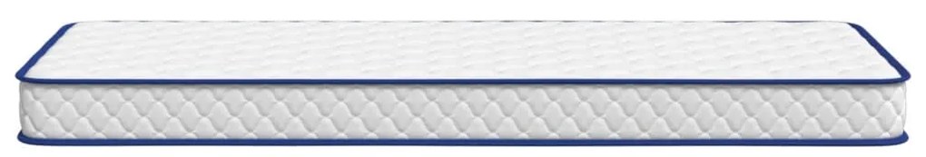vidaXL Στρώμα με Αφρό Μνήμης Λευκό 80x200x17 εκ. μαλακό