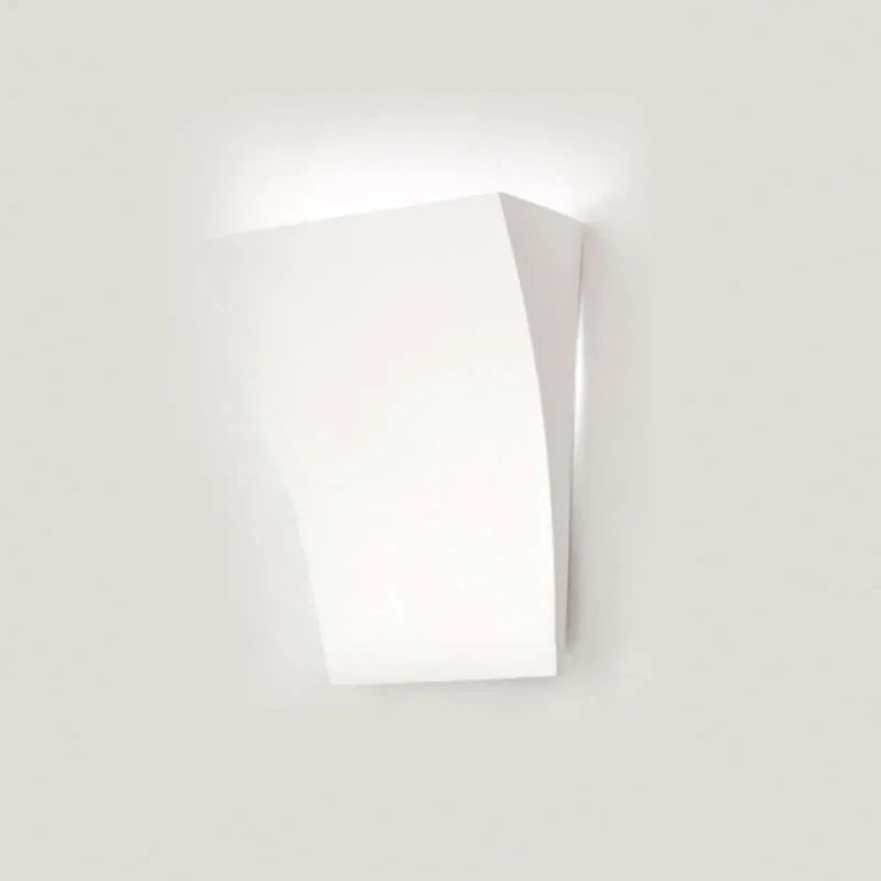 Φωτιστικό Τοίχου-Απλίκα 43346 19,5x26cm 1xΕ14 White Inlight