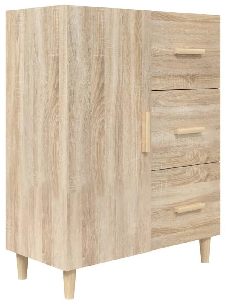 vidaXL Ντουλάπι Sonoma Δρυς 69,5 x 34 x 90 εκ. από Επεξεργασμένο Ξύλο