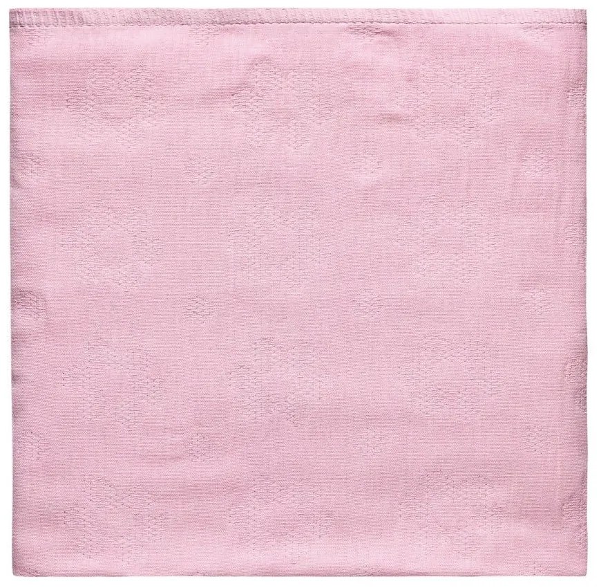 Κουβέρτα Βρεφική Trixie Ματλασέ Pink Kentia Αγκαλιάς 70x100cm 100% Βαμβάκι