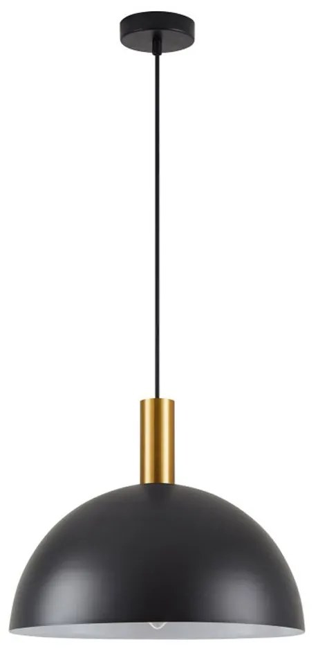 Φωτιστικό Οροφής Κρεμαστό Adept Tube 77-8588 40x31x300cm E27 60W Gold - Black Homelighting Metal