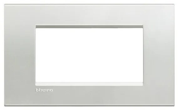 Πλαίσιο 4 Θέσεων Ασημί Bticino LNA4804AG Legrand-LNA4804AG-Ασημί LNA4804AG