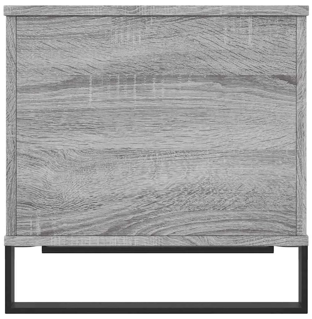 vidaXL Τραπεζάκι Σαλονιού Γκρι Sonoma 60x44,5x45εκ. Επεξεργασμένο Ξύλο