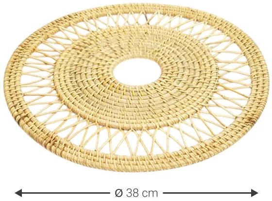 Σουπλά Chakram  (4 τεμάχια)