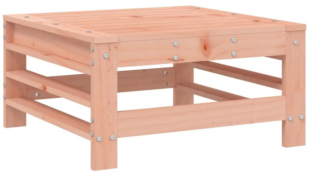 vidaXL Υποπόδιο Κήπου με Μαξιλάρι από Μασίφ Ξύλο Ψευδοτσούγκας