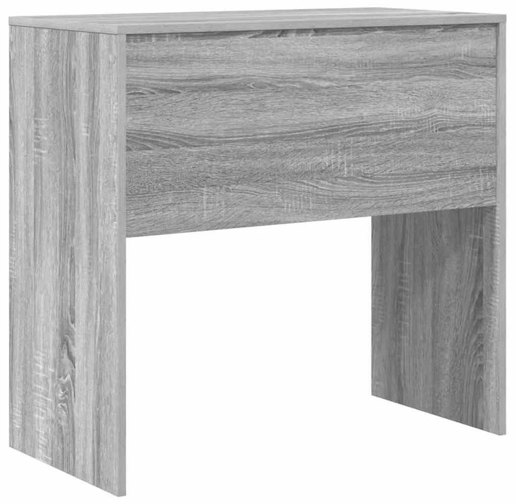 vidaXL Γραφείο Γκρι sonoma 80 x 40 x 76 εκ. Επεξεργασμένο ξύλο