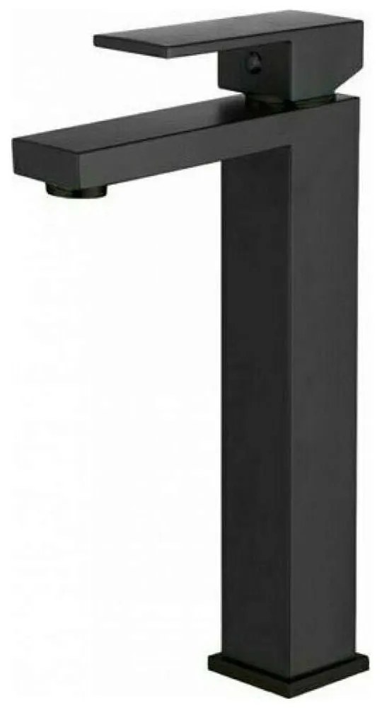 Μπαταρία Νιπτήρος Υψηλή Delos E02FA382H-BL Black Karag Metal