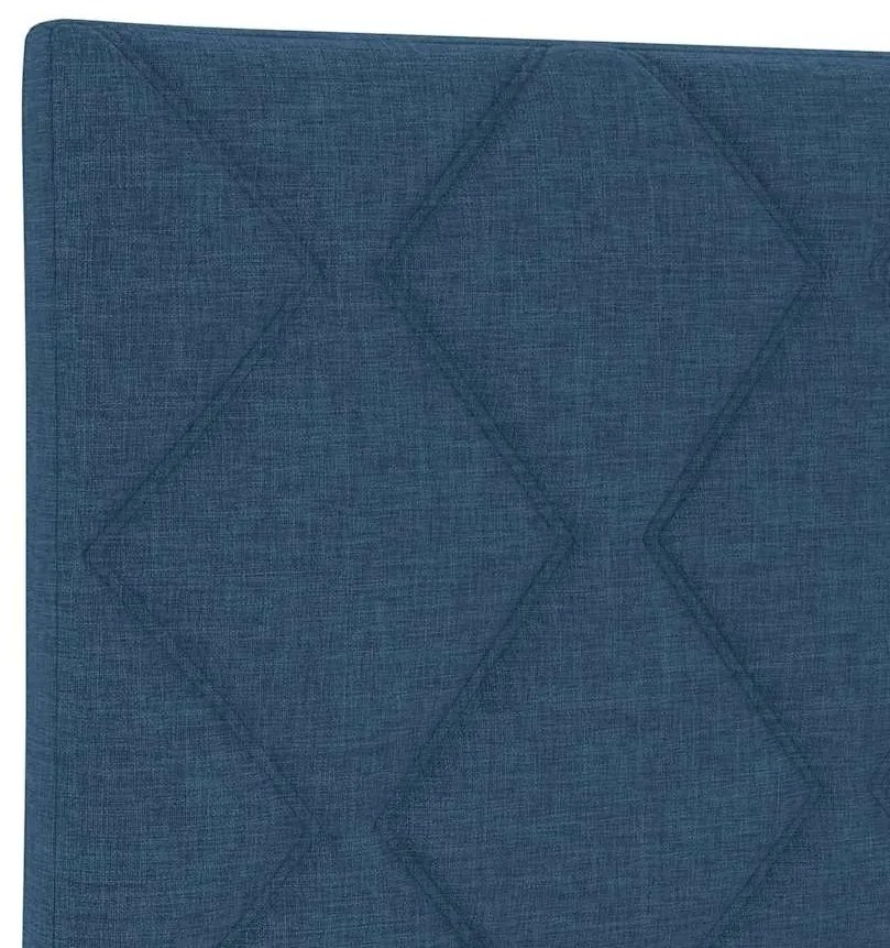 vidaXL Υφασμάτινο Κεφαλάρι Geometric με κεφαλάρι Μπλε 144 cm ύφασμα