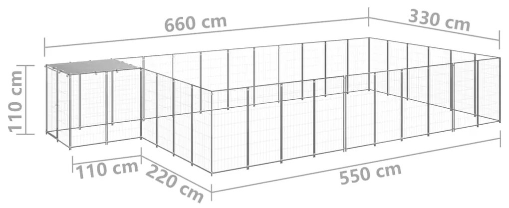 ΣΠΙΤΑΚΙ ΣΚΥΛΟΥ ΑΣΗΜΙ 19,36 Μ² ΑΤΣΑΛΙΝΟ 3082222