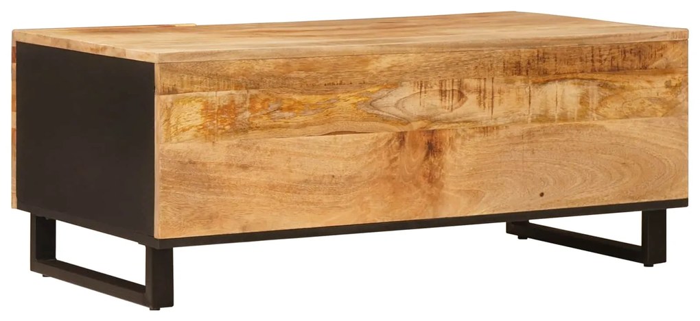 vidaXL Τραπεζάκι σαλονιού Καφέ 100 x 54 x 40 εκ Στερεό ξύλο μάνγκο
